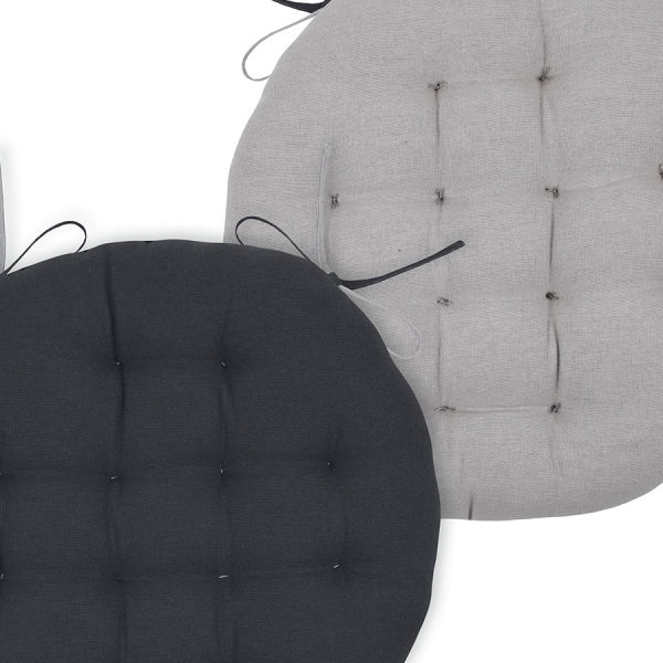 Μαξιλάρι Καρέκλας 2 Όψεων (Φ38) S-F Duo Anthracite/Souris CU1490330GAL-R