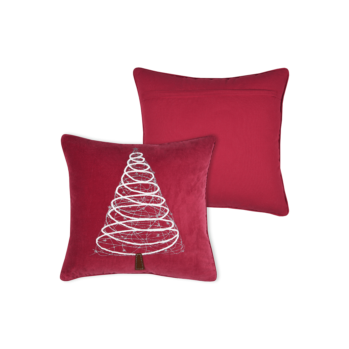 Χριστουγεννιάτικο Μαξιλάρι (45X45) S-F Decor Red C1C764003 Home Χριστουγεννιάτικα Μαξιλάρια Spitishop