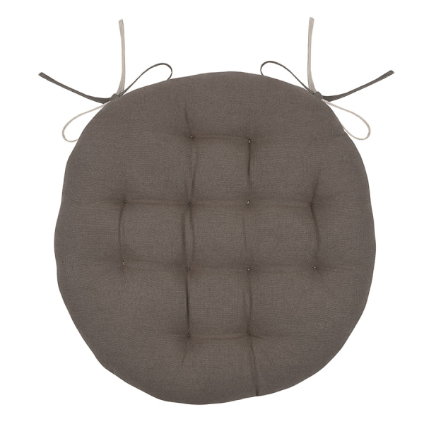 Μαξιλάρι Καρέκλας 2 Όψεων (Φ38) S-F Duo Taupe/Lin CU1490314GAL-R