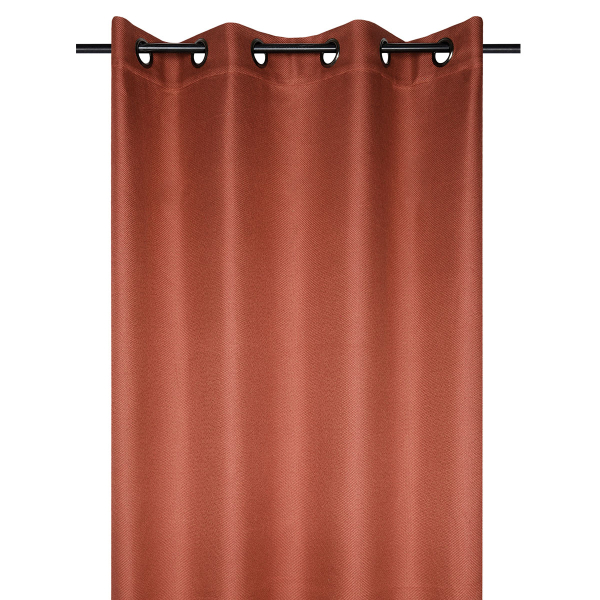 Θερμομονωτική Κουρτίνα (140x260) Με Τρουκς S-F Copenhague Terracotta R68937105