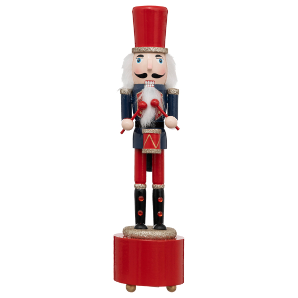 Χριστουγεννιάτικος Καρυοθραύστης Με Μουσική (Φ8x31.5) A-S 191436