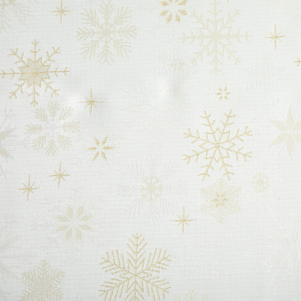 Χριστουγεννιάτικο Τραπεζομάντηλο (140x240) A-S Gold Snowflake 183918