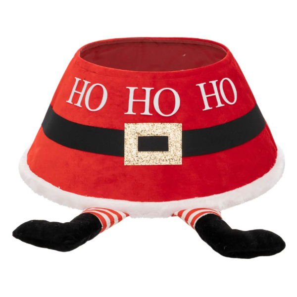 Χριστουγεννιάτικη Ποδιά Δέντρου (Φ56x32) A-S Santas Leg 192094