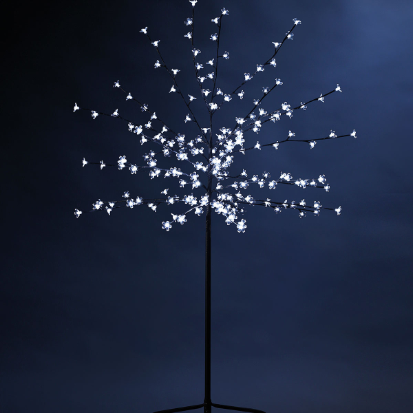 Διακοσμητικό Δέντρο Με Led (45x45x150) F-R White 875411B