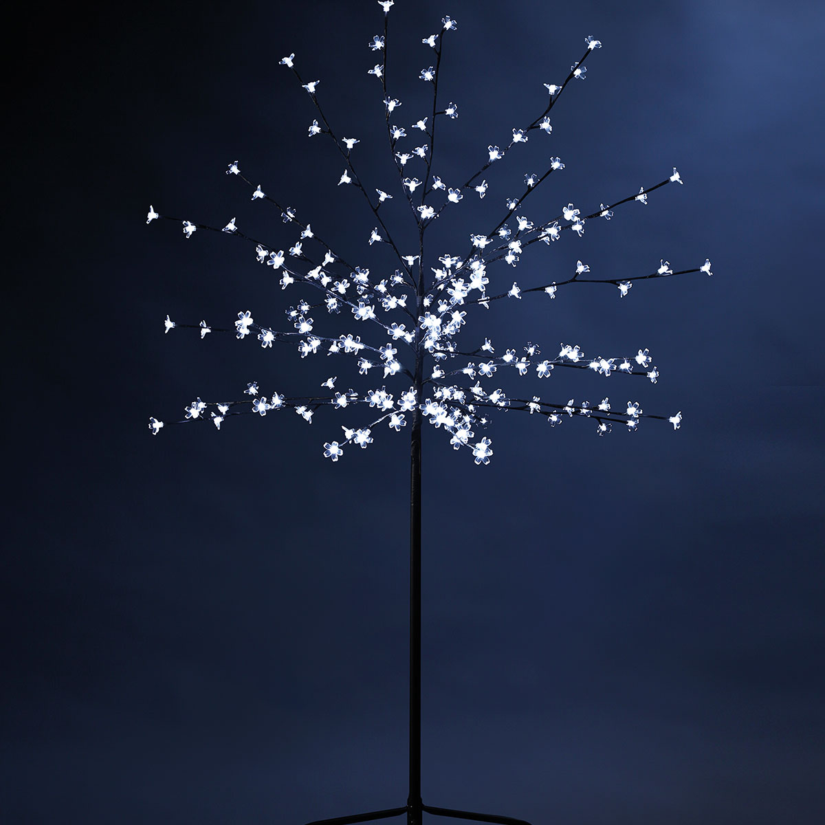 Τεχνητό Δέντρο Με Led (45x45x150) F-R White 875411B