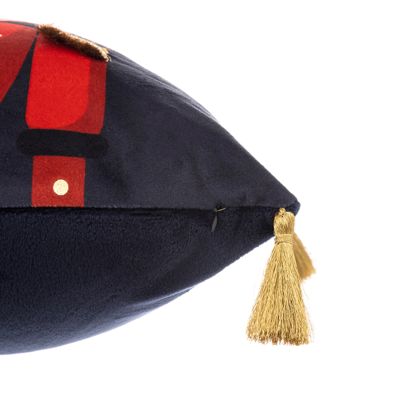 Χριστουγεννιάτικο Μαξιλάρι Βελουτέ (40x40) A-S Nutcracker 183775