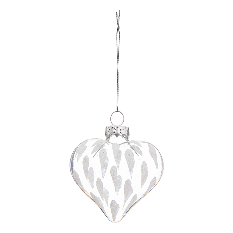 Χριστουγεννιάτικα Στολίδια (Σετ 2τμχ) A-S Heart Frosty 184477