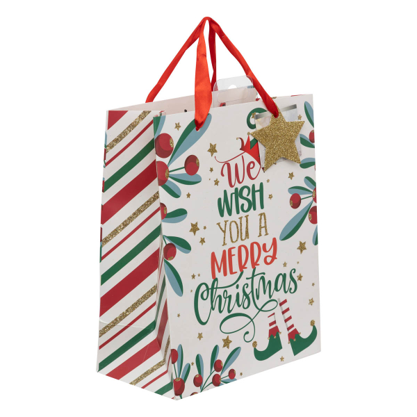 Χριστουγεννιάτικη Τσάντα Δώρου Χάρτινη (18x10x23) A-S Atelier Small 191406