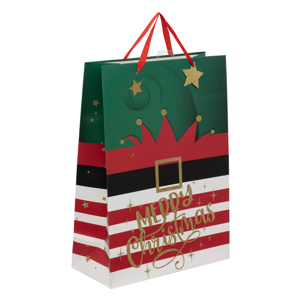 Χριστουγεννιάτικη Τσάντα Δώρου Χάρτινη (33x15x46) A-S Atelier Large 191408