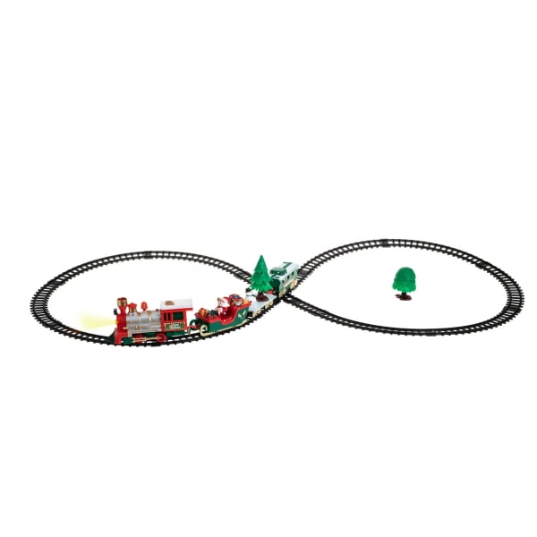 Χριστουγεννιάτικο Τρενάκι Με Led - Μουσική - Κίνηση F-R 143375