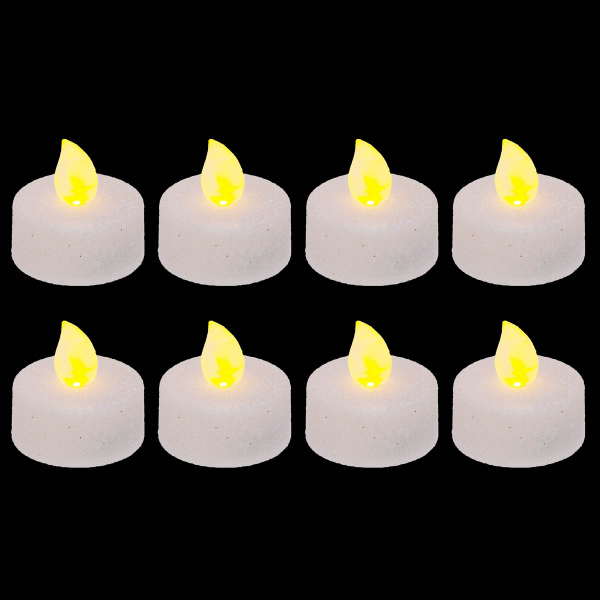 Διακοσμητικά Φωτιστικά Κεριά Ρεσώ LED (Σετ 8τμχ) A-S 162678B