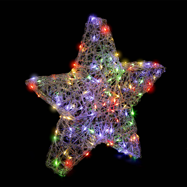 Χριστουγεννιάτικο Διακοσμητικό Αστέρι Με Led (50x8.5x50) F-R 191081A