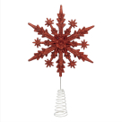 Χριστουγεννιάτικη Κορυφή Δέντρου (14×23) A-S Snowflake Red 191874