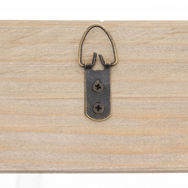 Κρεμάστρα Τοίχου 6 Θέσεων (115x8x8) F-R Wood Ski 183802