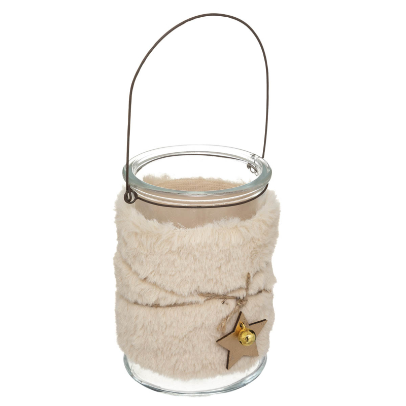 Χριστουγεννιάτικο Φανάρι (Φ10x14) A-S Fur Star 183399