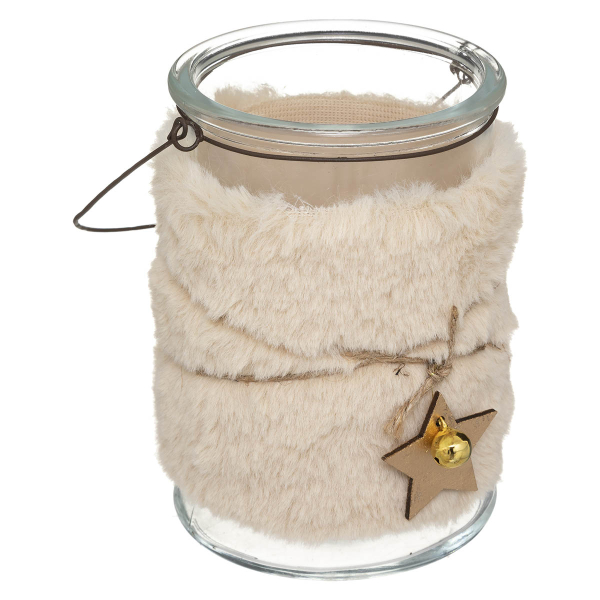 Χριστουγεννιάτικο Φανάρι (Φ10x14) A-S Fur Star 183399