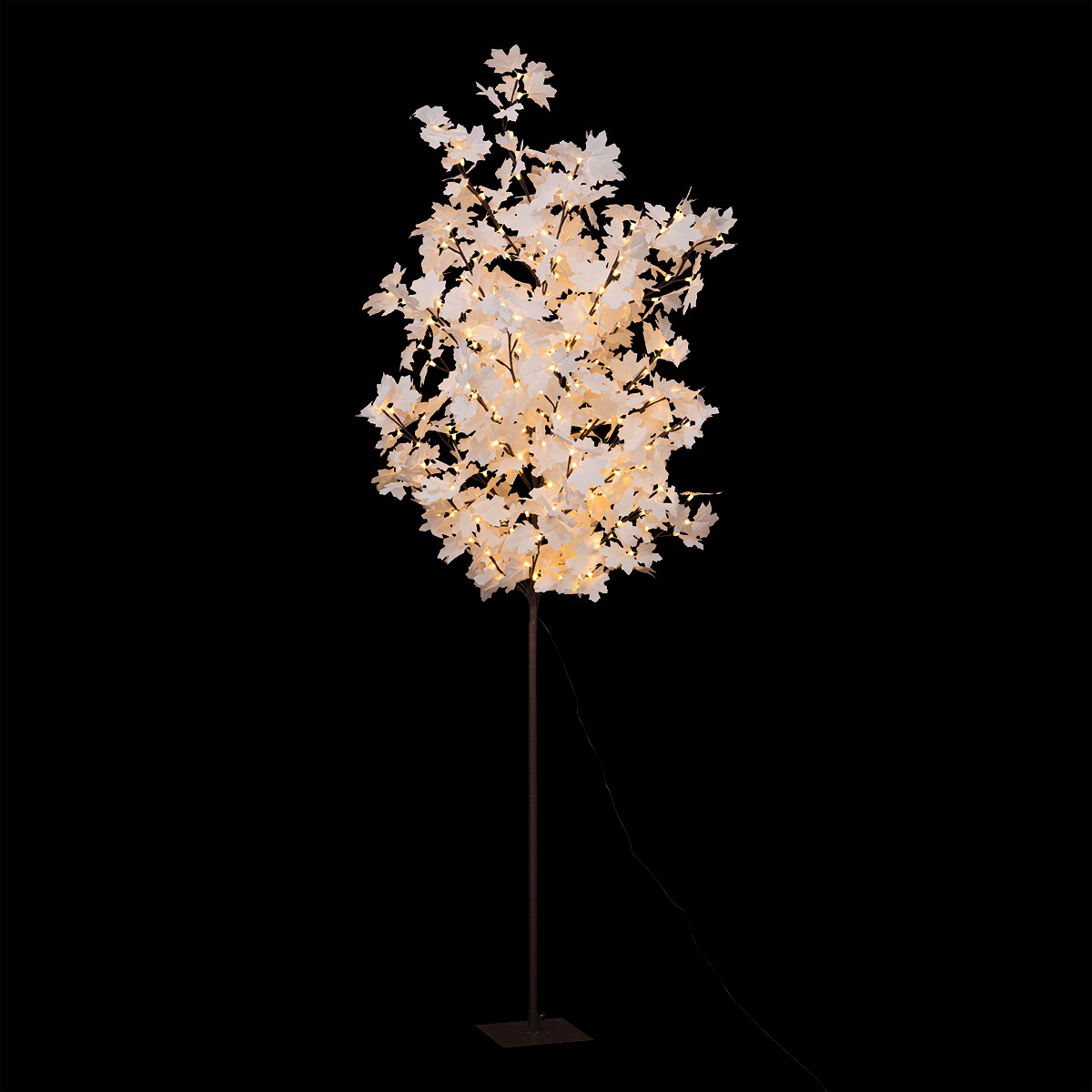 Τεχνητό Δέντρο Με Led (85x85x200) F-R White 183179A