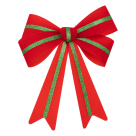 Χριστουγεννιάτικος Φιόγκος (32×40) A-S Red – Green 191859