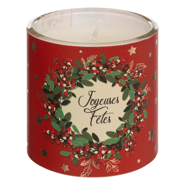 Χριστουγεννιάτικα Αρωματικά Κεριά (Σετ 3τμχ) A-S Scent Red 191139