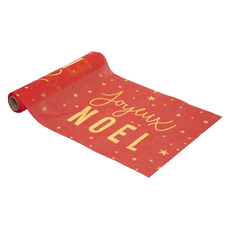 Χριστουγεννιάτικο Ύφασμα Διακόσμησης (28x500) A-S Red 183850A