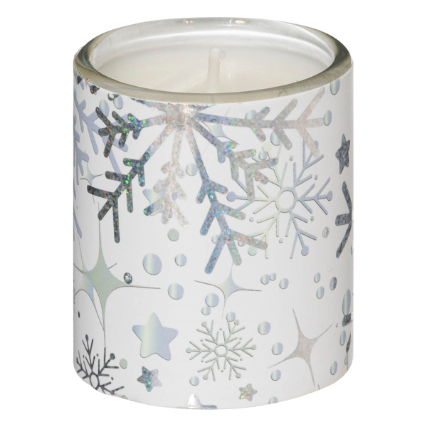 Χριστουγεννιάτικα Αρωματικά Κεριά (Σετ 6τμχ) A-S Scent White 191147