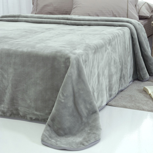 Κουβέρτα Βελουτέ Υπέρδιπλη (220x240) Sb Home Tyrol Grey