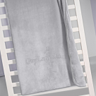 Κουβέρτα Βελουτέ Κούνιας (110×140) Guy Laroche Logo Silver