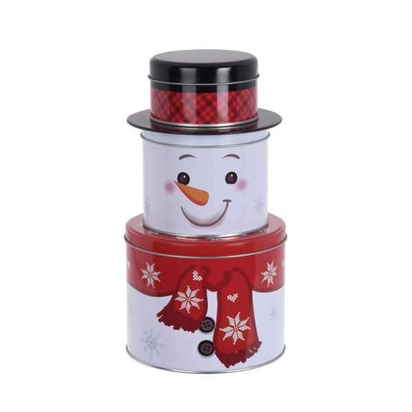 Κουτιά Αποθήκευσης (Σετ 3τμχ) K-M Snowman 170481510