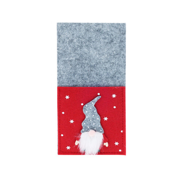 Χριστουγεννιάτικη Θήκη Για Μαχαιροπίρουνα Τσόχινη K-M Grey Hat DH8066390