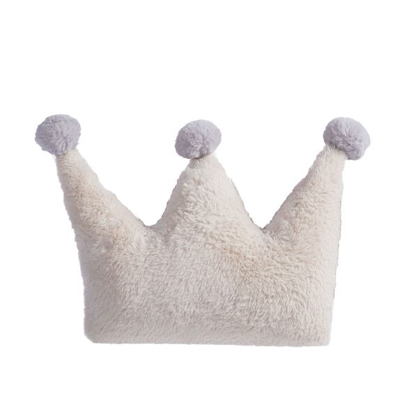 Γούνινο Διακοσμητικό Μαξιλάρι (40x27) Nef-Nef Baby Crown Ecru