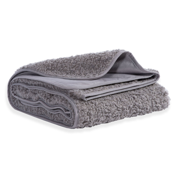 Ριχτάρι Καναπέ Τριθέσιου Γούνινο (150x300) Nef-Nef Homeware Vanjel Grey