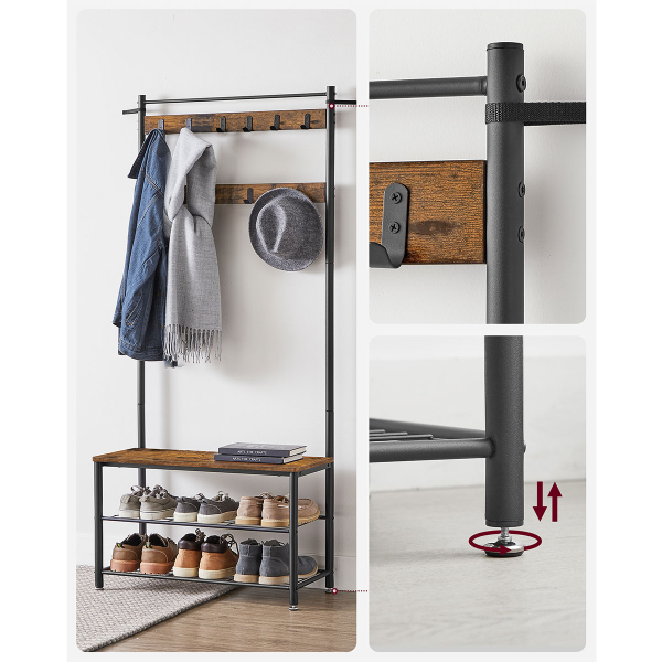 Έπιπλο Εισόδου (85x32x175) Vasagle HSR401B01