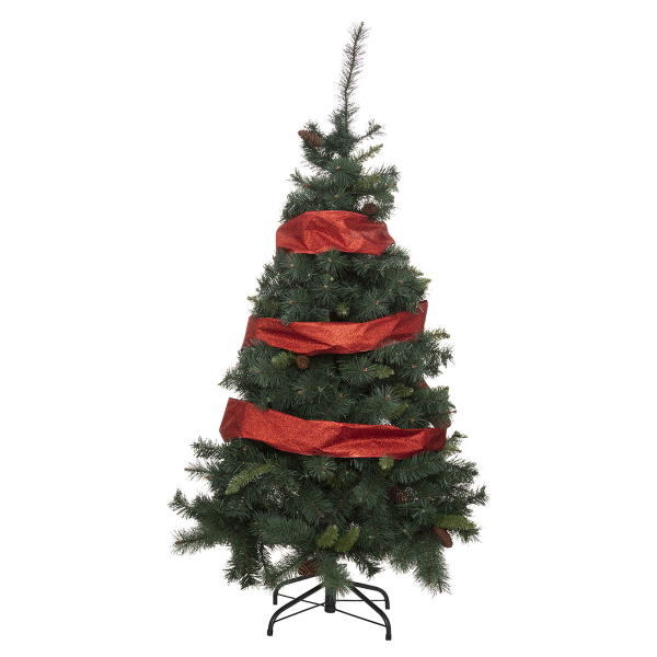 Χριστουγεννιάτικη Κορδέλα (500x12) A-S Red Garland 184131