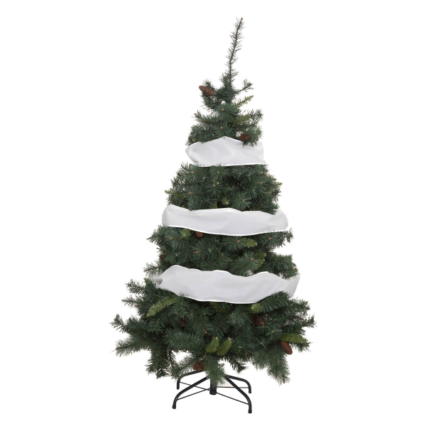 Χριστουγεννιάτικη Κορδέλα (500x12) A-S White Garland 184134