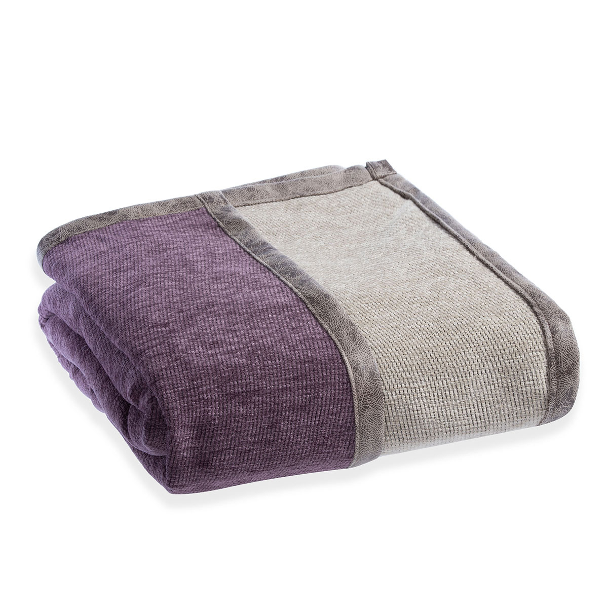 Ριχτάρι Πολυθρόνας 2 Όψεων (180X180) Nef-Nef Homeware Tanger New Purple Ecru Home Λευκά Είδη Σαλονιού Ριχτάρια Καναπέ Spitishop