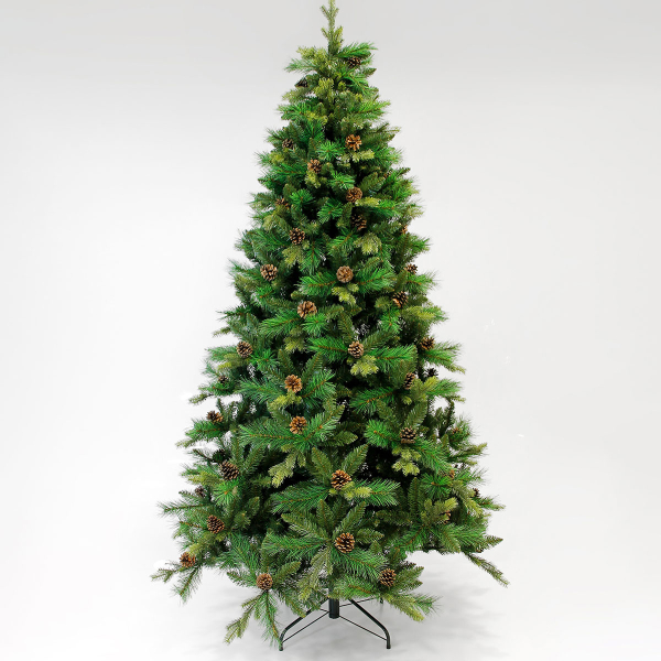 Χριστουγεννιάτικο Δέντρο Κλασικό Πράσινο 180εκ./1140 Κλαδιά Με Μεταλλική Βάση Eurolamp 600-30155