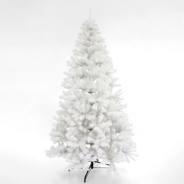 Χριστουγεννιάτικο Δέντρο Κλασικό Χιονισμένο 210εκ./1200 Κλαδιά Με Μεταλλική Βάση Eurolamp 600-30187