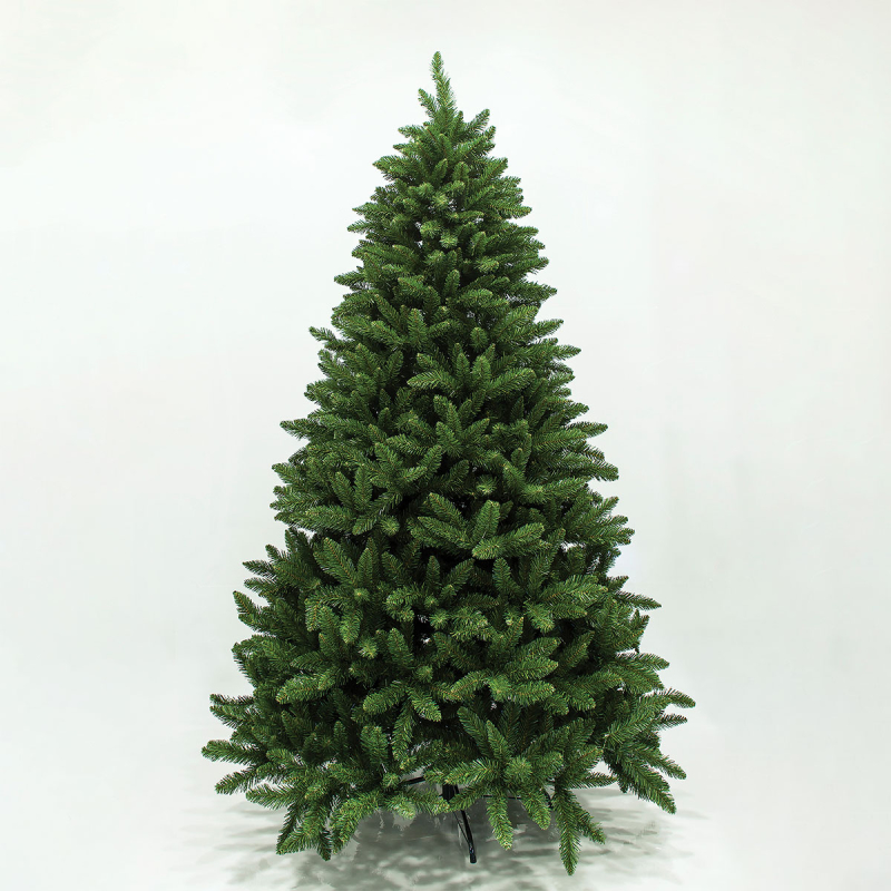 Χριστουγεννιάτικο Δέντρο Κλασικό Πράσινο 210εκ./1836 Κλαδιά Με Μεταλλική Βάση Eurolamp 600-30097