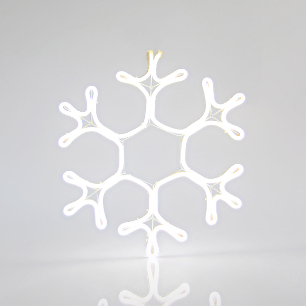 Χριστουγεννιάτικο Διακοσμητικό Φωτοσωλήνας Με 360 Led Neon Φωτάκια (38x35) Eurolamp 600-23004