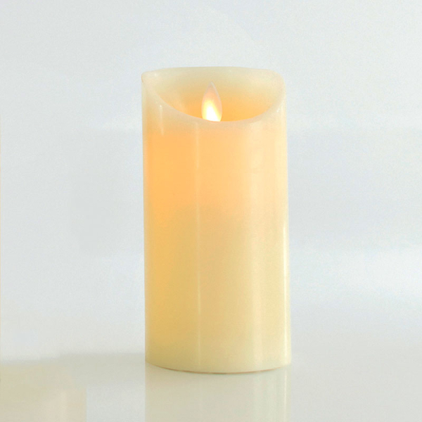 Διακοσμητικό Φωτιστικό Κερί Led (Φ7.5x15) Eurolamp Ivoire 147-15075