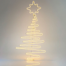 Χριστουγεννιάτικο Δέντρο Φωτοσωλήνας Με 840 Neon Led Φωτάκια (52×108) Eurolamp 600-23034