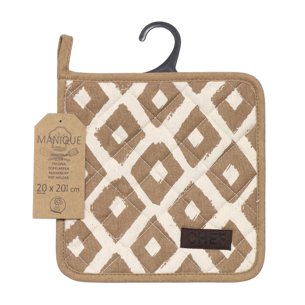 Πιάστρα Κουζίνας (20x20) L-N Losange Taupe 4200863