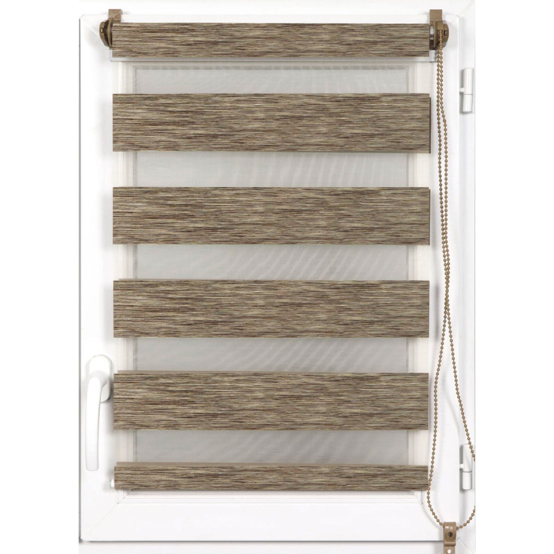 Στόρι Ρυθμιζόμενης Σκίασης (75x180) L-N Mottled Brown/Gold 352575180906