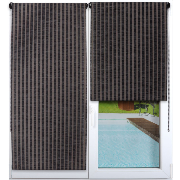 Στόρι (60x180) L-N Bamboo Like Black 35276018095