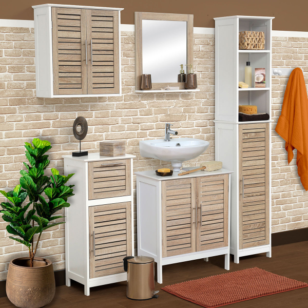 Ντουλάπι Μπάνιου Για Νιπτήρα (60x30x70) T-D Stockholm 9900306