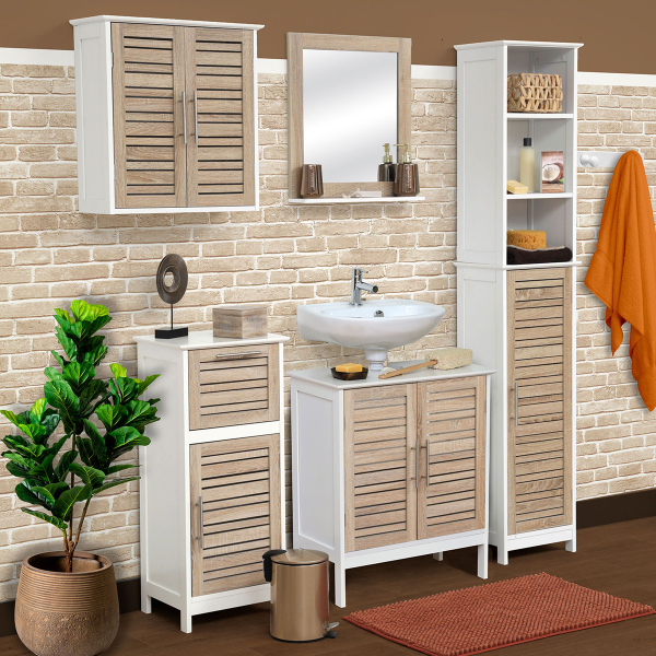 Καθρέφτης Μπάνιου Με Ράφι (48x10x53.5) T-D Stockholm 9905306