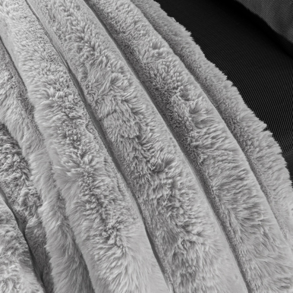 Κουβέρτα Γούνινη King Size (260x240) Guy Laroche St.Moritz Silver