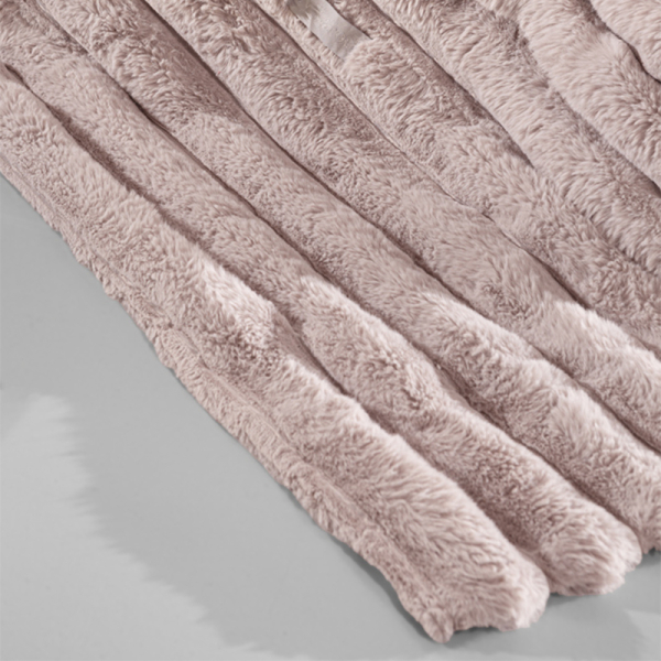 Κουβέρτα Γούνινη King Size (260x240) Guy Laroche St.Moritz Old Pink