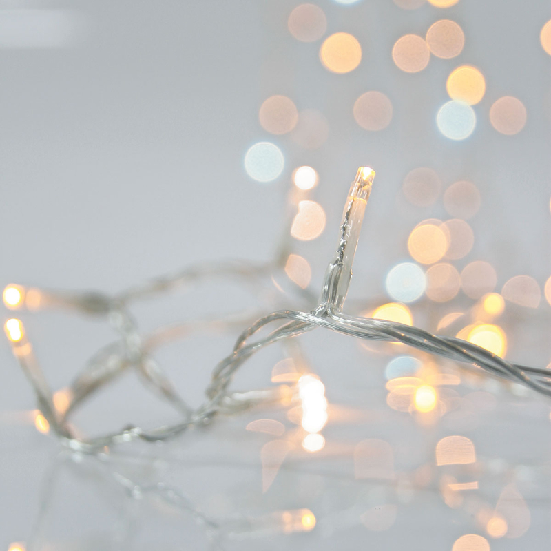 Χριστουγεννιάτικα Λαμπάκια 144 Led Βροχή 6μ Flash Θερμό & Ψυχρό Λευκό Επεκτεινόμενο Eurolamp 600-11364