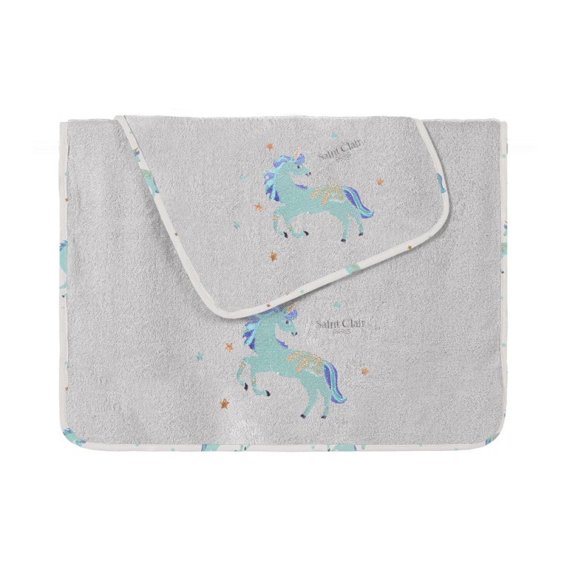 Βρεφικές Πετσέτες (Σετ 2τμχ) Saint Clair Pinto Aqua